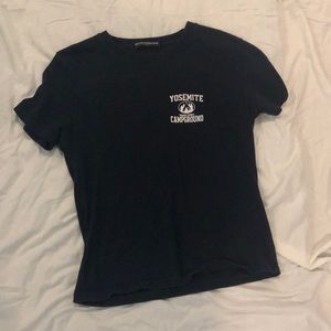 Brandy Melville Yosemite campground shirt